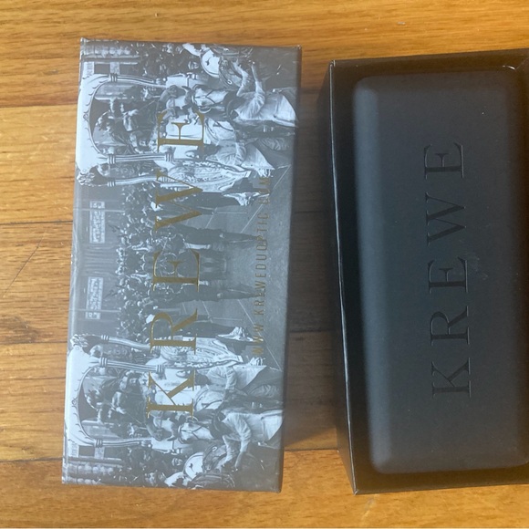 KREWE Lyons Blonde Tortoise Sunglasses - Rare Blue Lenses - Picture 6 of 8